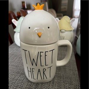 Rae Dunn TWEET HEART Topper Mug